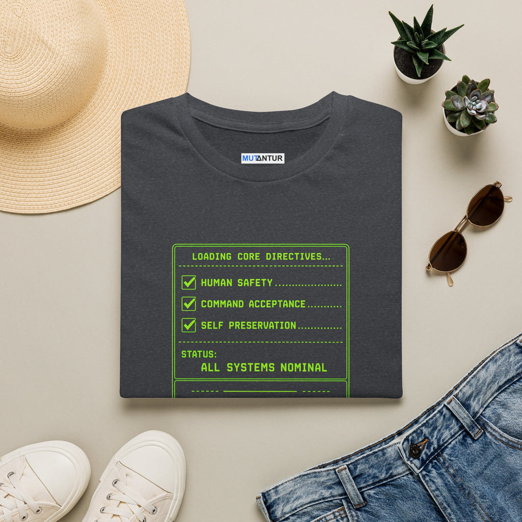 "All Systems Nominal" Retro Console Checklist Tee