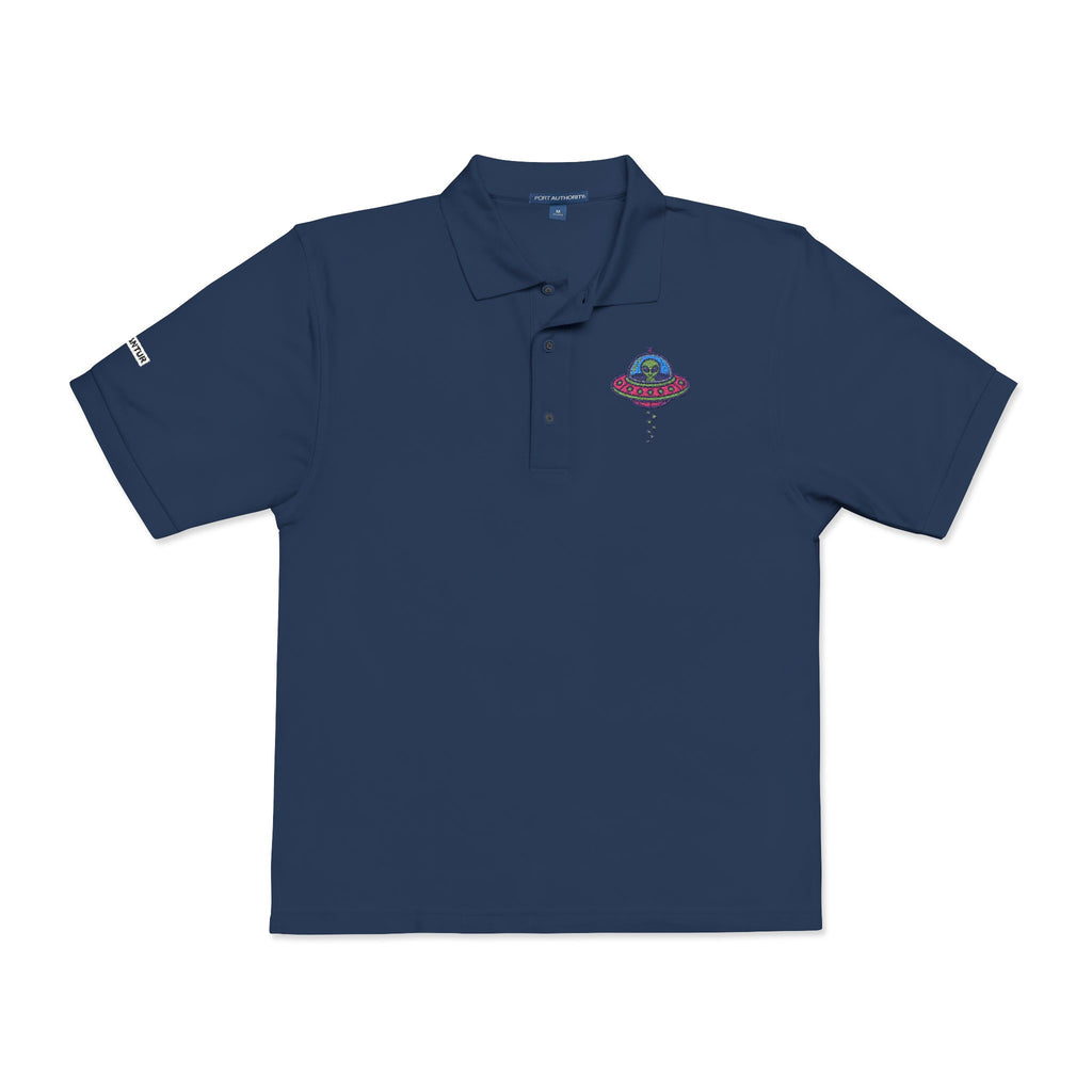 Colorful UFO Embroidered Polo - Mutantur Labs LLC