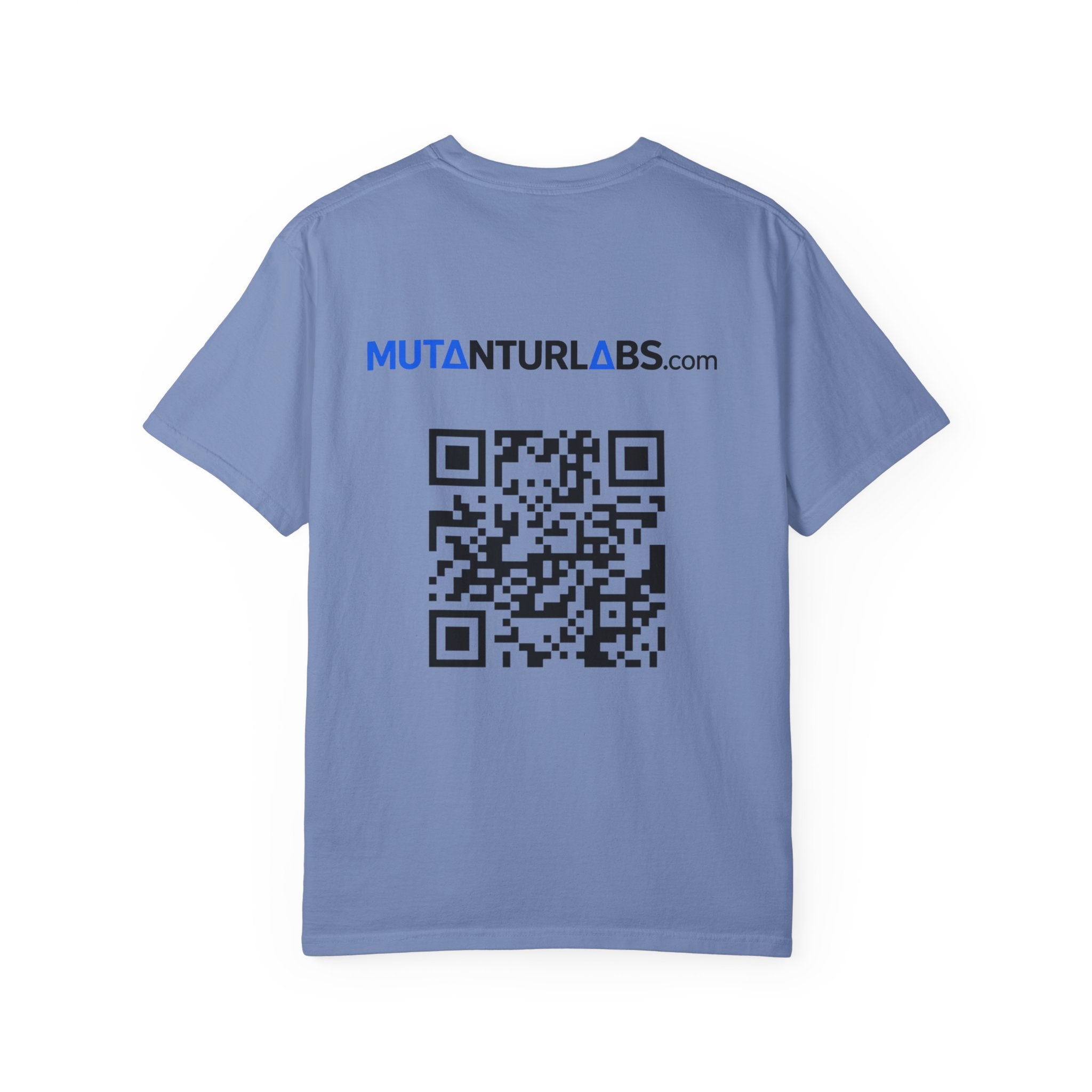 The Times Are Changed Comfort Colors T-Shirt | Mutantur Labs Front and Back Graphic Tee