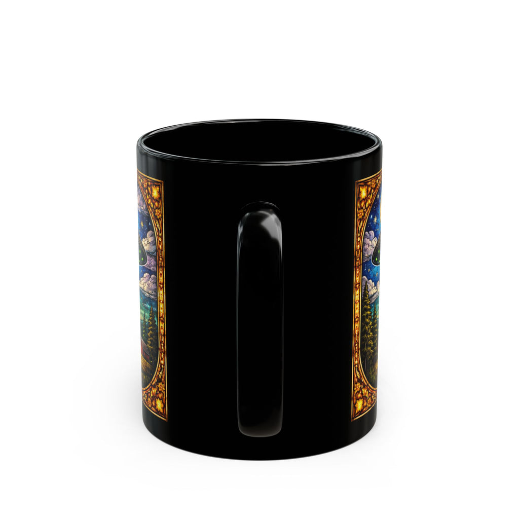 UFO Cow Abduction Mug | Funny Alien Cow Coffee Cup - Mutantur Labs LLC