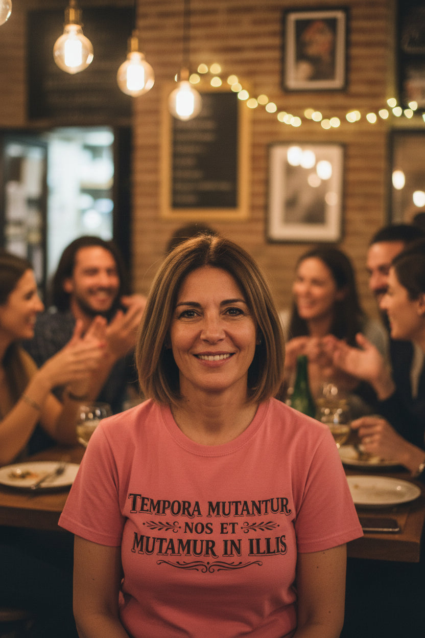 Tempora Mutantur T-Shirt | Latin Quote Comfort Colors Graphic Tee - Mutantur Labs LLC