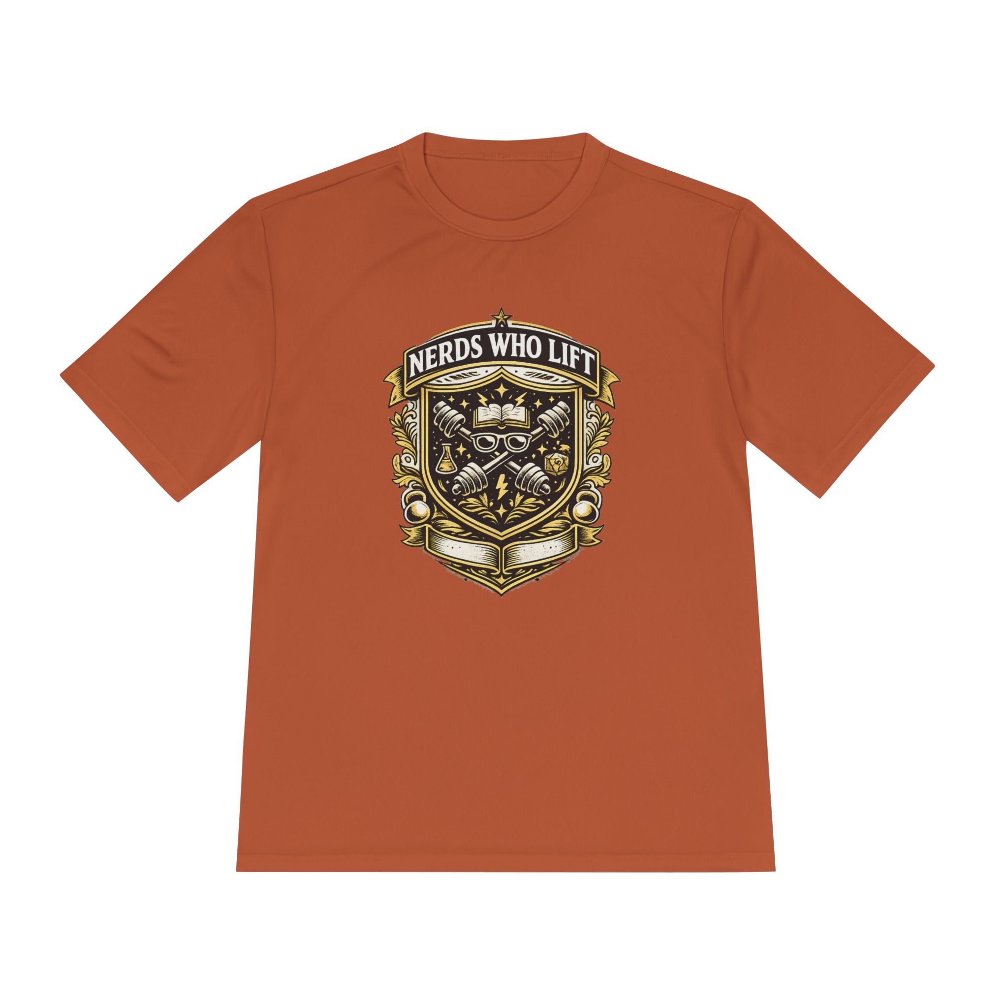 Nerds Who Lift Unisex Moisture Wicking Tee - Mutantur Labs LLC
