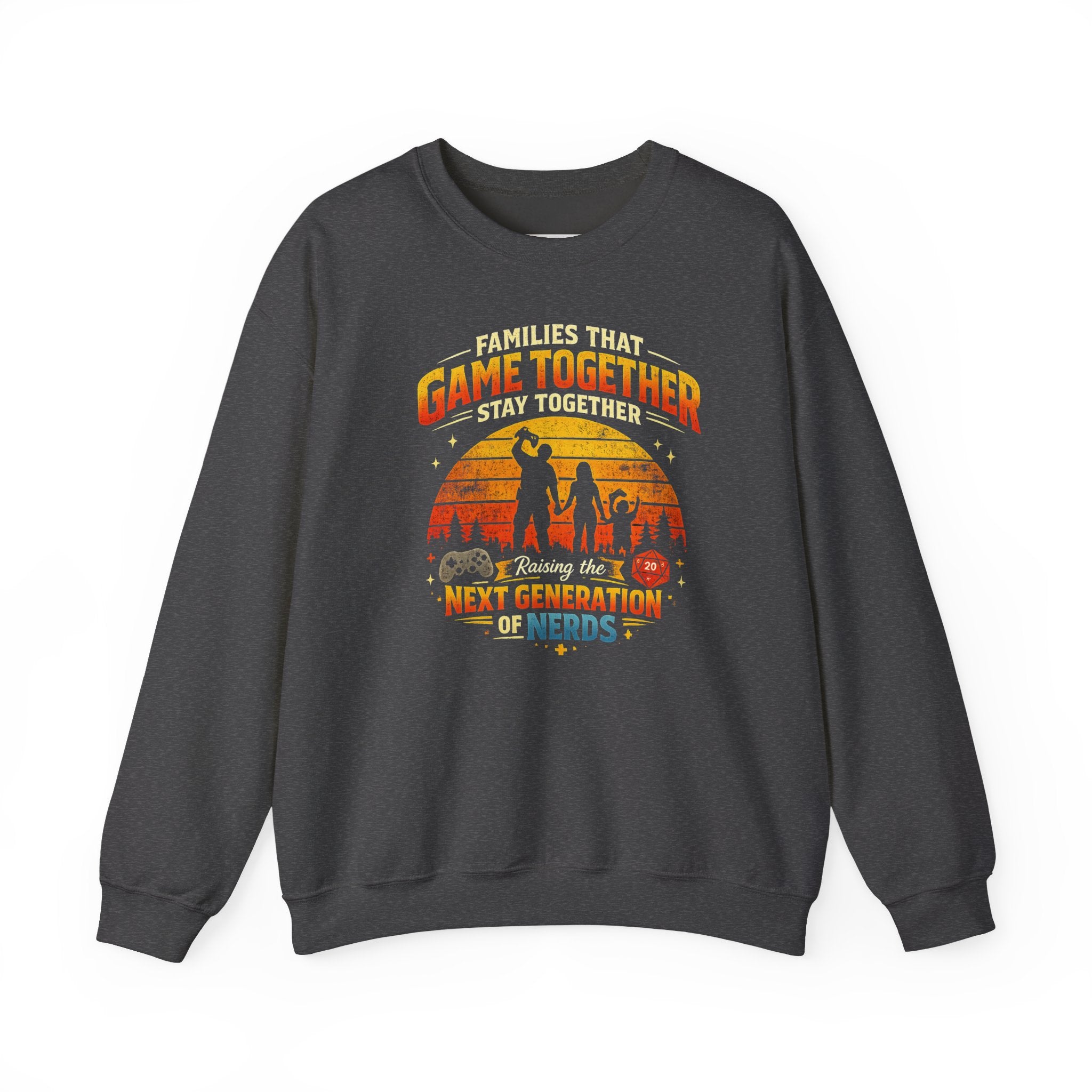 Families That Game Together Stay Together Sweatshirt - Mutantur Labs LLC