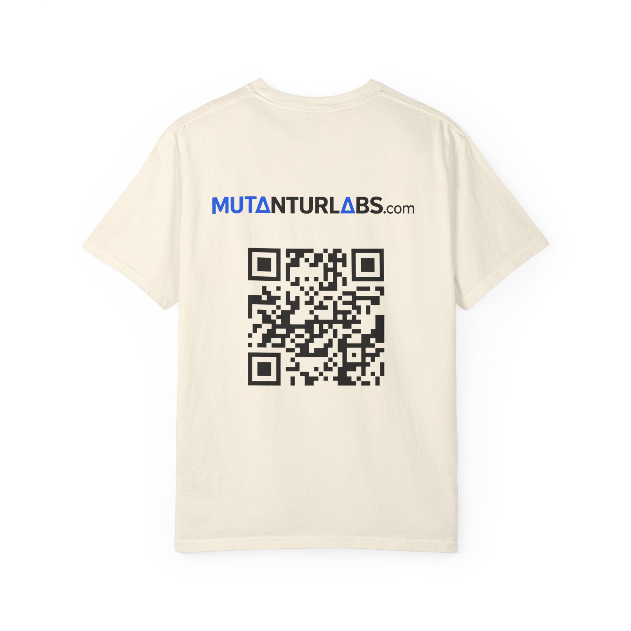 The Times Are Changed Comfort Colors T-Shirt | Mutantur Labs Front and Back Graphic Tee