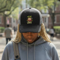 Farm Goblin Trucker Hat | Cute Gardening Snapback | Funny Vegetable Patch Cap - Mutantur Labs LLC