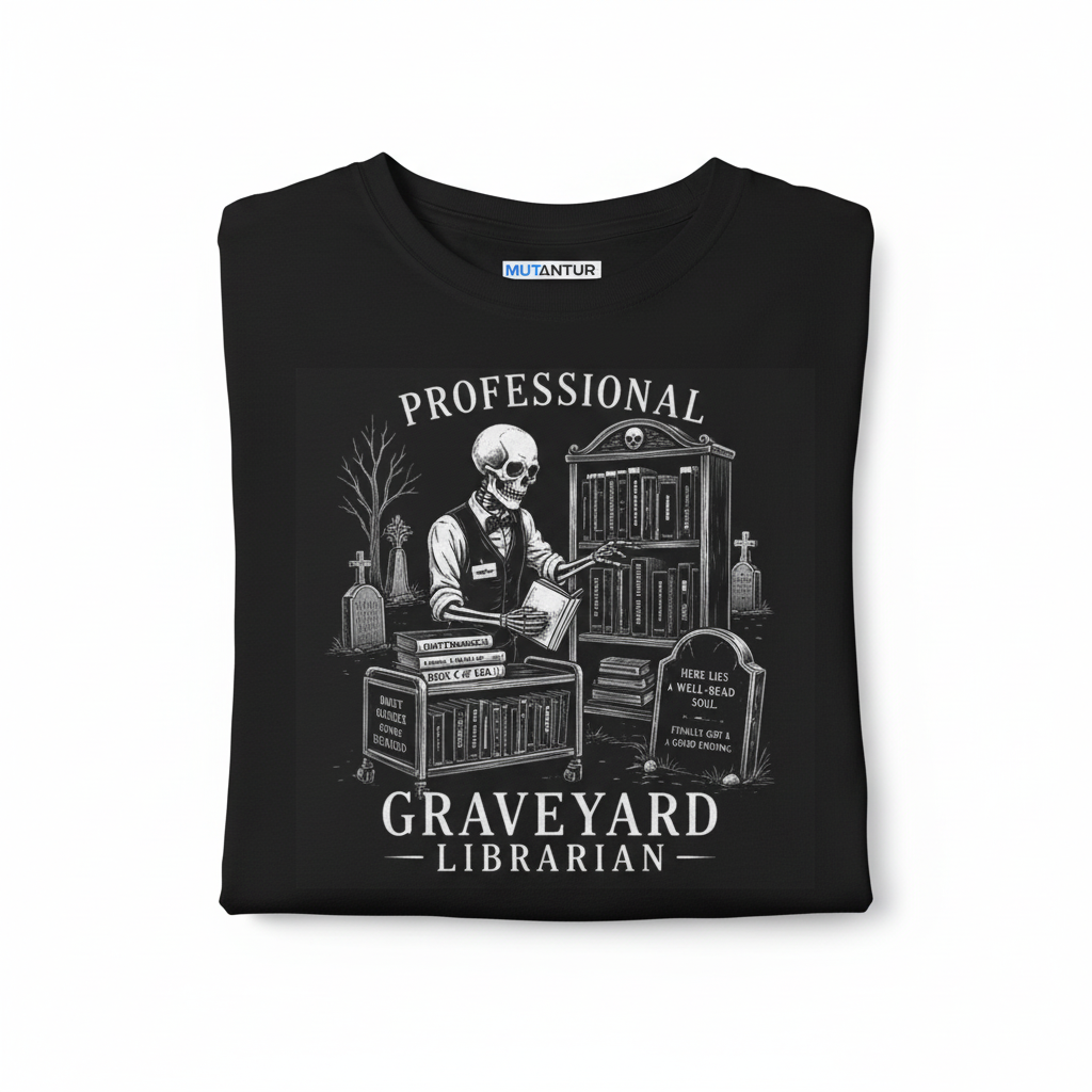 Graveyard Librarian Tee