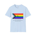 Pride Ally T-Shirt – Colorful LGBTQ+ Ally Graphic Unisex Softstyle Tee - Mutantur Labs LLC