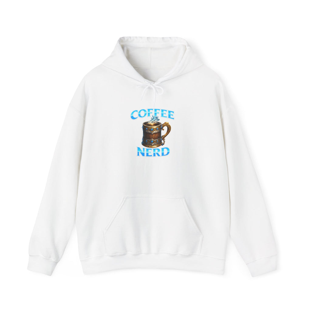 Coffee Nerd Hoodie — Medieval Coffee Lover Sweatshirt - Mutantur Labs LLC