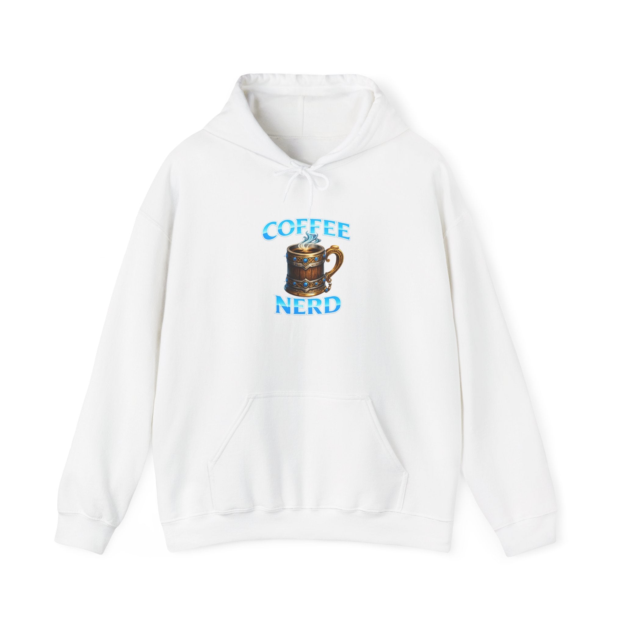 Coffee Nerd Hoodie — Medieval Coffee Lover Sweatshirt - Mutantur Labs LLC