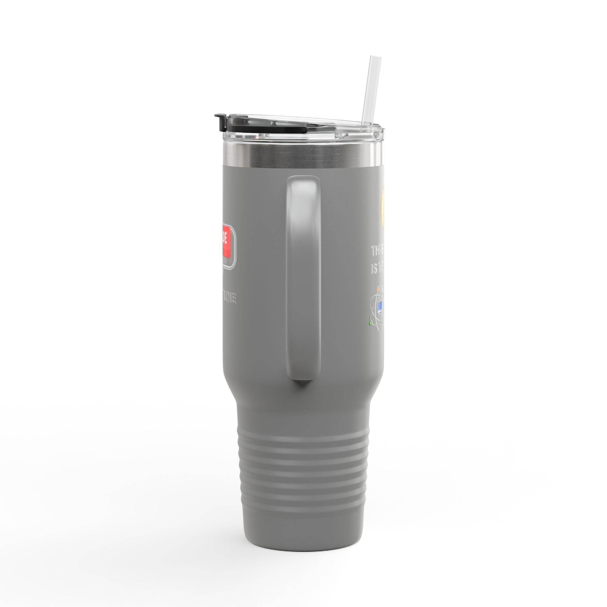 Upgrade Your Timeline 40oz Travel Mug — This Timeline Is Temporary Insulated Tumbler - Mutantur Labs LLC