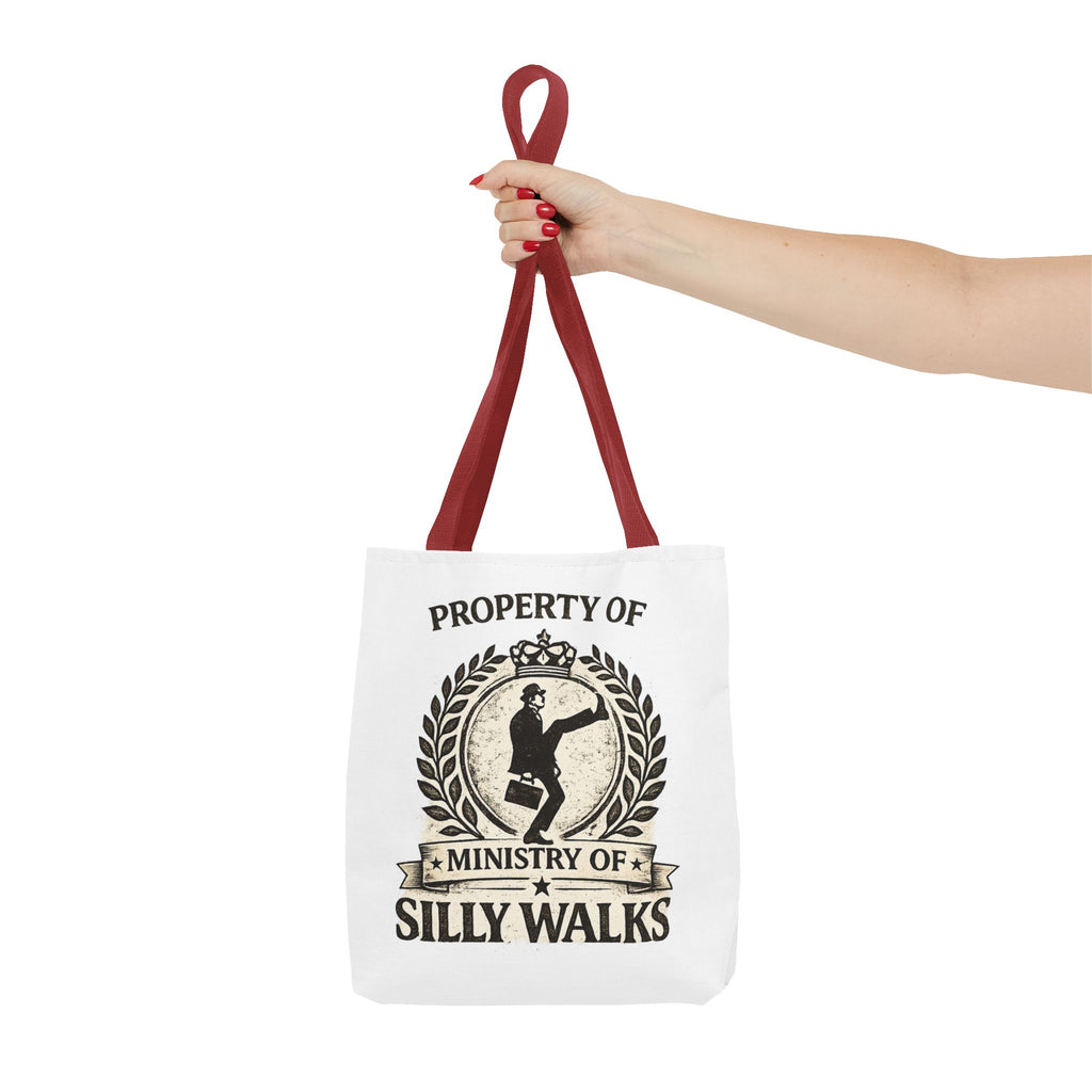 Ministry of Silly Walks Eco Friendly tote bag - Mutantur Labs LLC