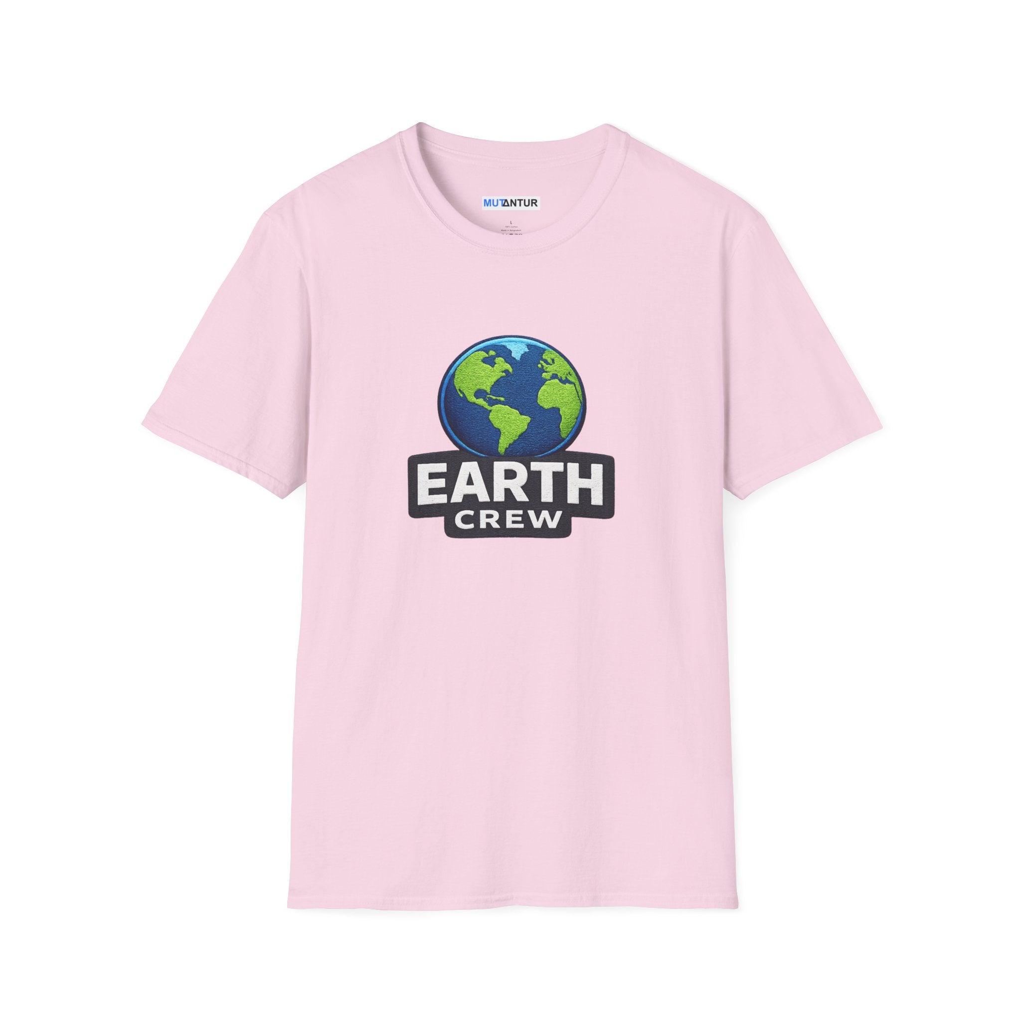 Earth Crew T-Shirt — Eco-Friendly Globe Graphic Tee - Mutantur Labs LLC