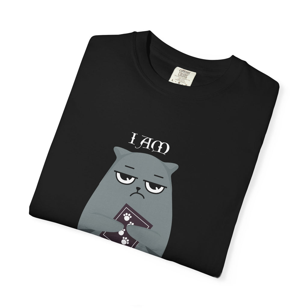 Spartacus Cat T-Shirt — "I Am Spartacus" Funny Cat Graphic Tee - Mutantur Labs LLC