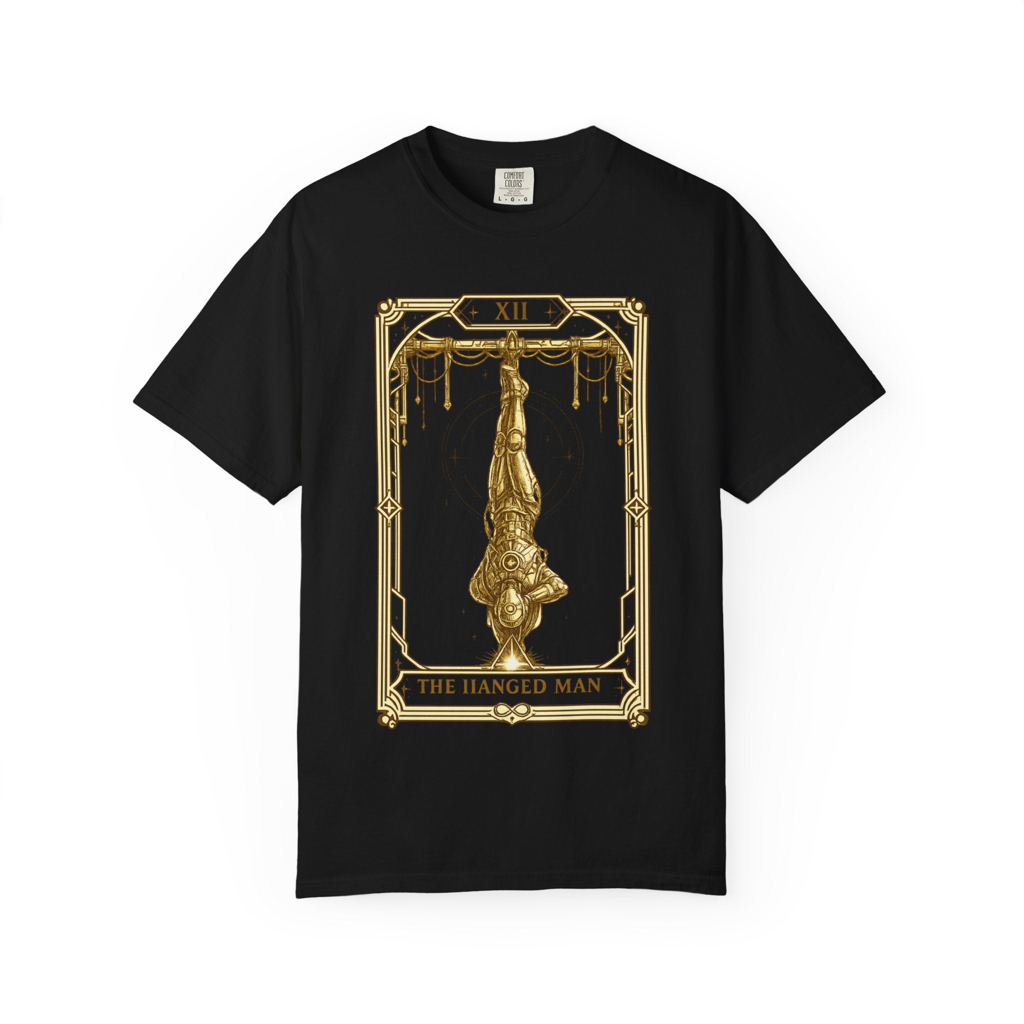 The Hanged Man Tarot T-Shirt — Future Arcana Comfort Colors Graphic Tee