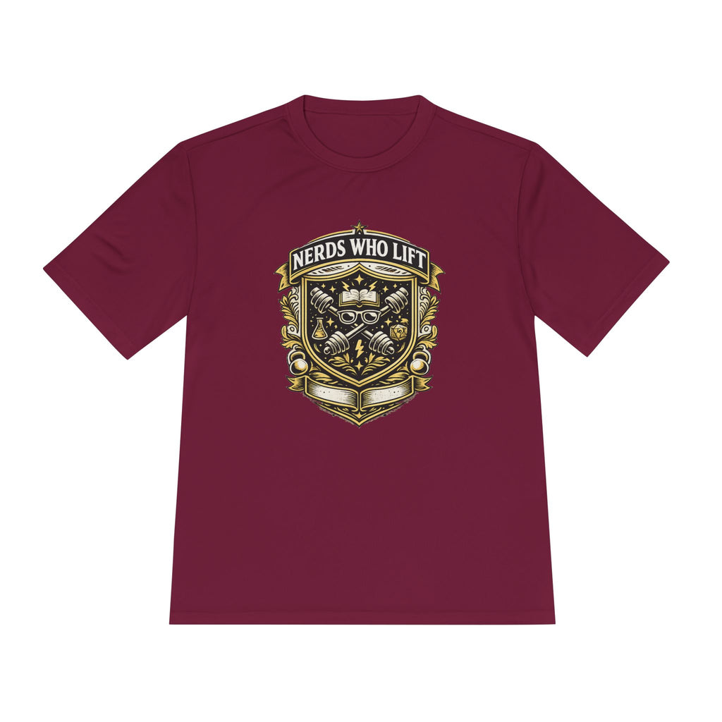 Nerds Who Lift Unisex Moisture Wicking Tee - Mutantur Labs LLC