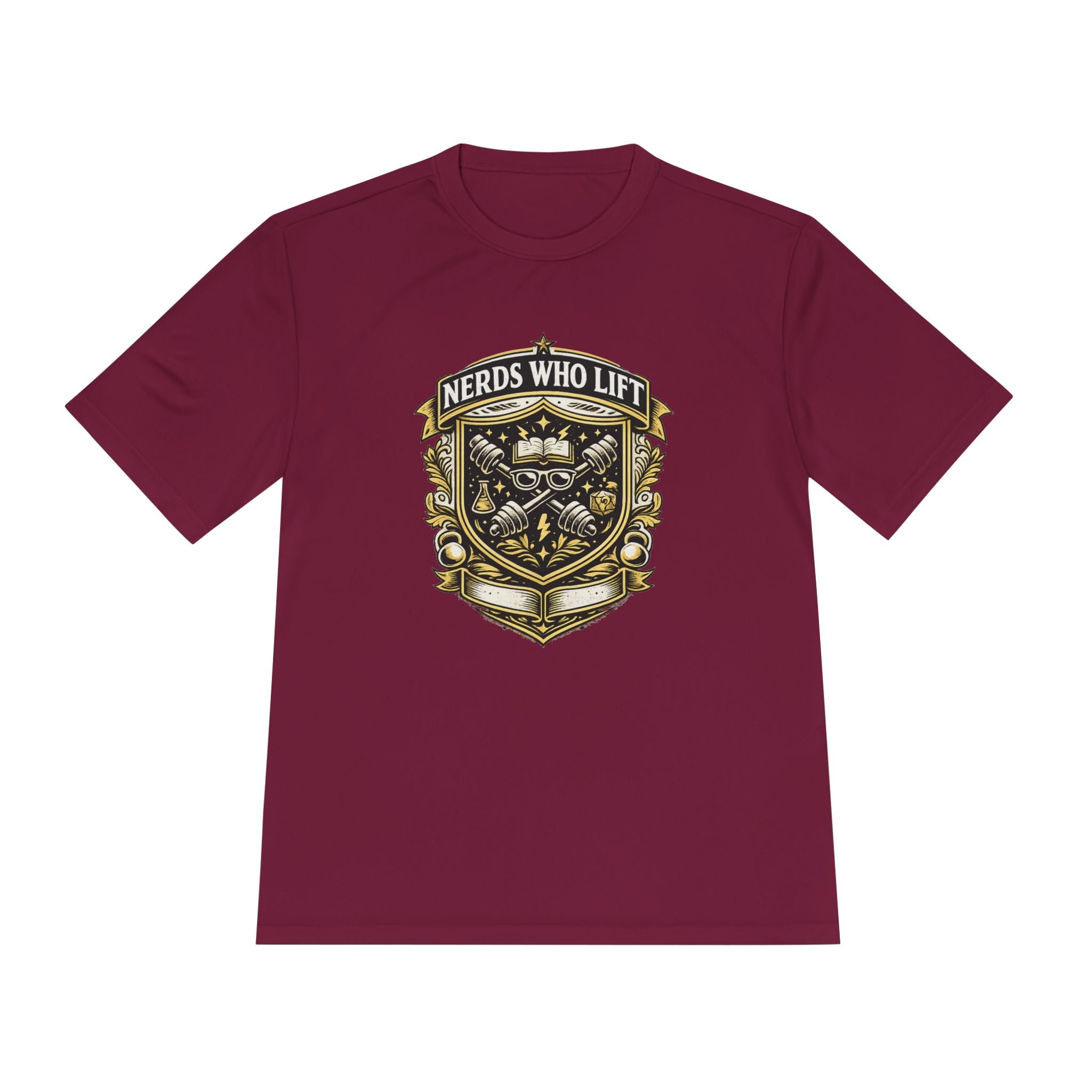 Nerds Who Lift Unisex Moisture Wicking Tee - Mutantur Labs LLC