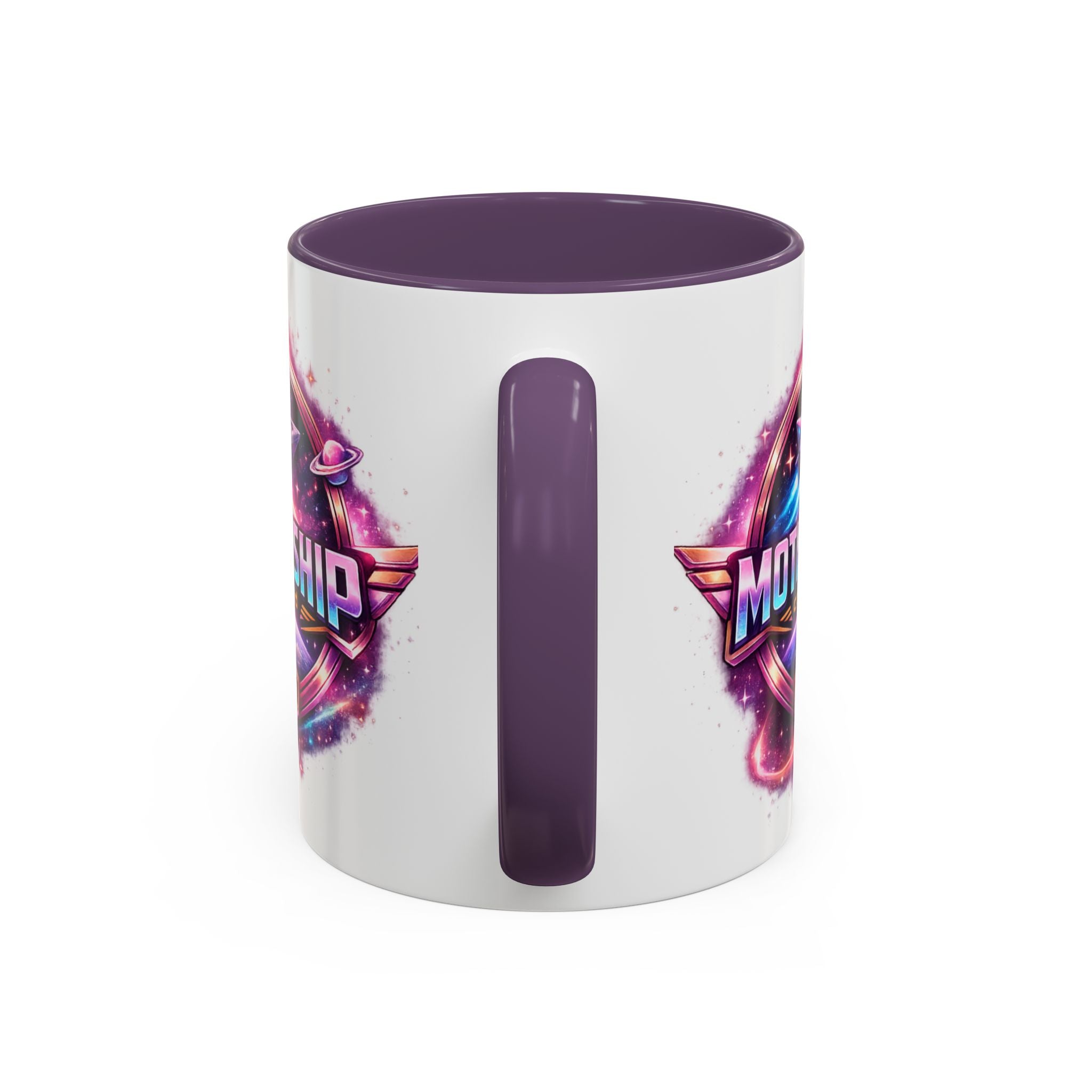 MOTHERSHIP Command Mug | Funny Sci-Fi Mom Accent Coffee Mug - Mutantur Labs LLC