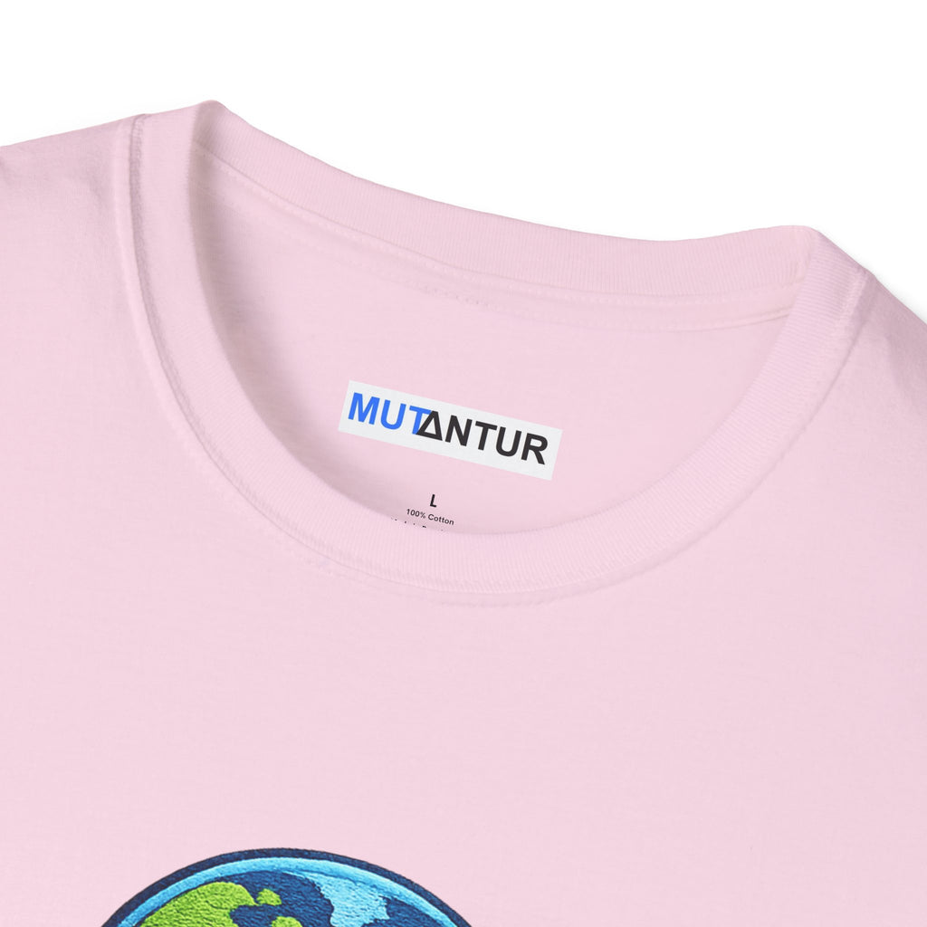 Earth Crew T-Shirt — Eco-Friendly Globe Graphic Tee - Mutantur Labs LLC