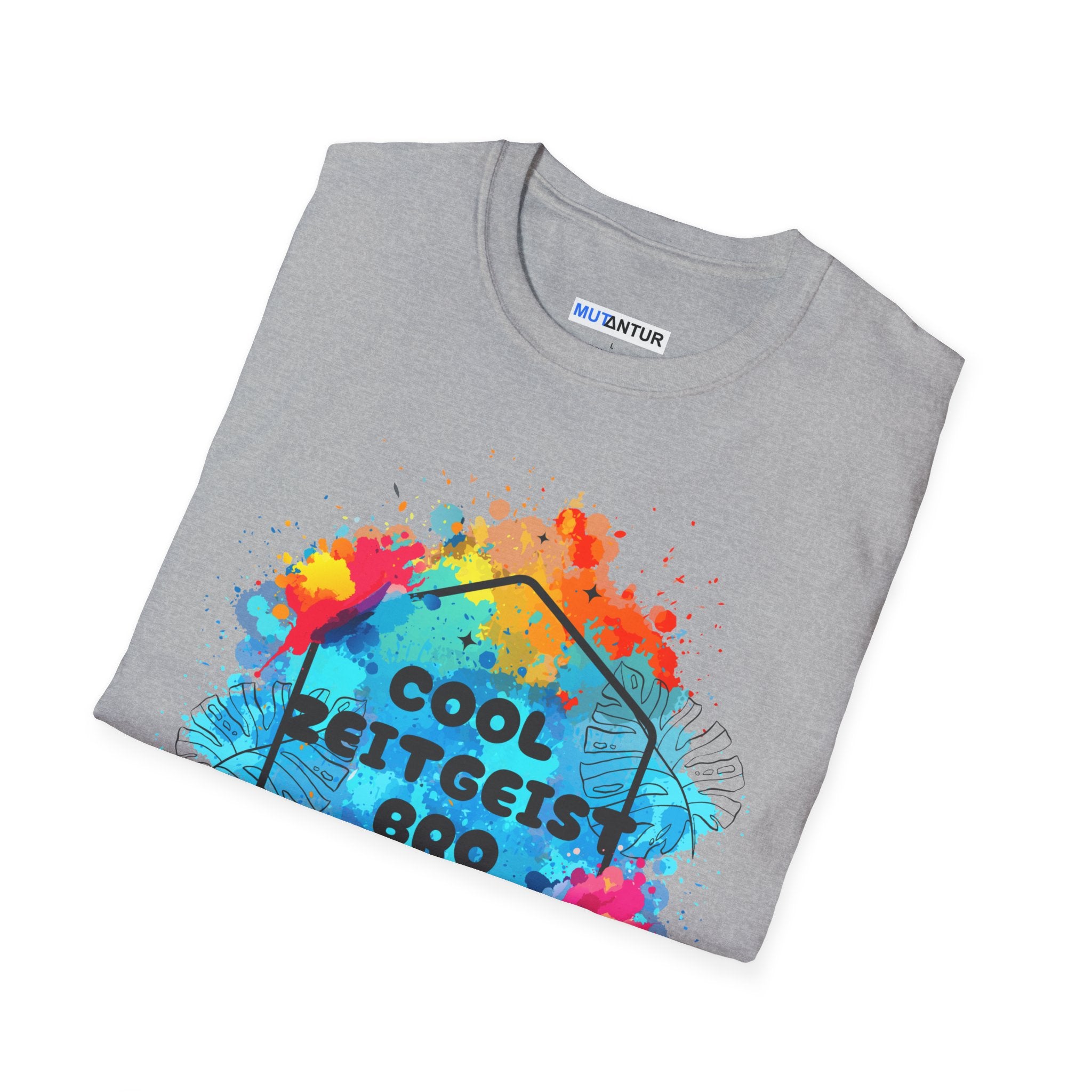 Cool Zeitgeist Bro Shirt Funny Colorful Graphic Tee for Word Nerds - Mutantur Labs LLC