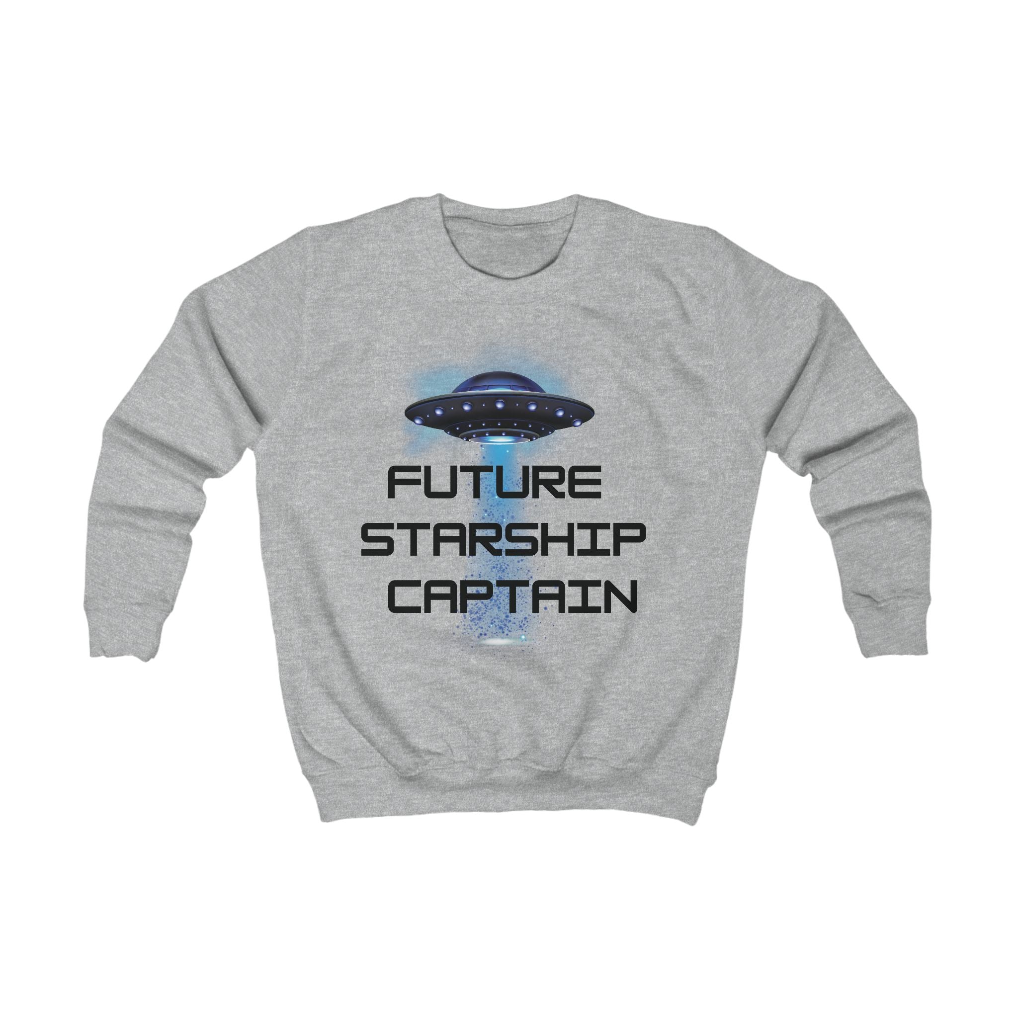 Future Starship Captain Sweatshirt for Kids — Space Graphic Pullover - Mutantur Labs LLC