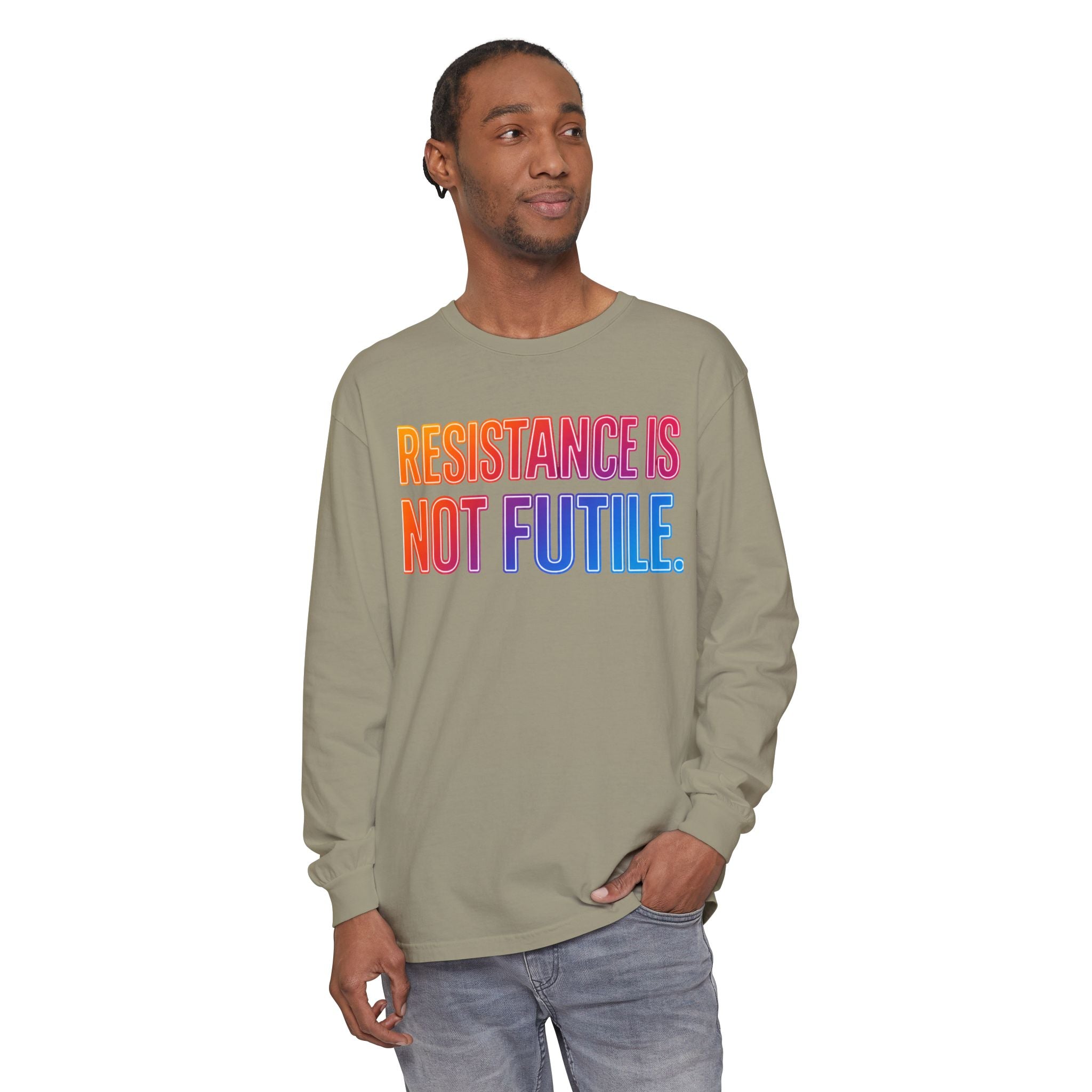 Resistance Is Not Futile Long Sleeve Tee – Rally for Freedom Shirt