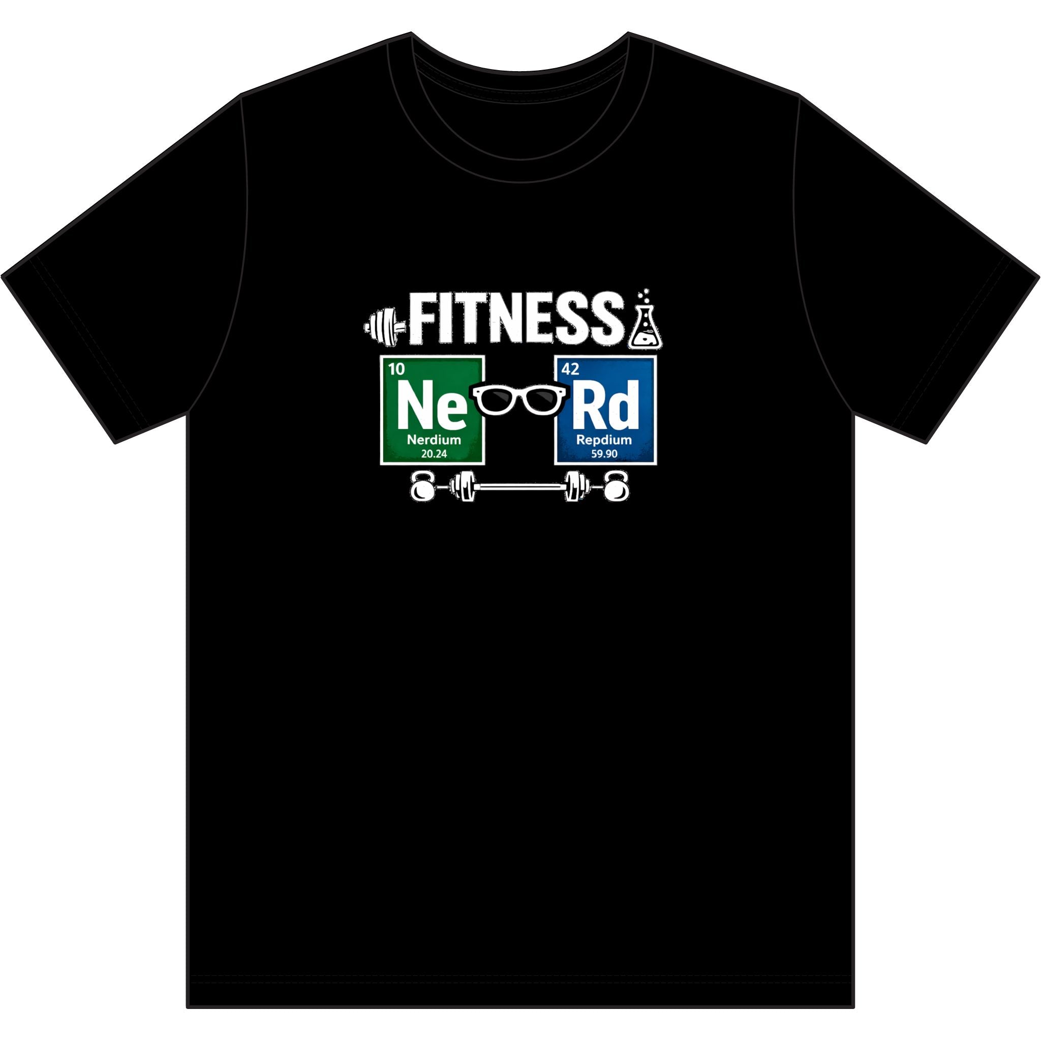 Fitness NeRd Moisture-Wicking Tee - Mutantur Labs LLC