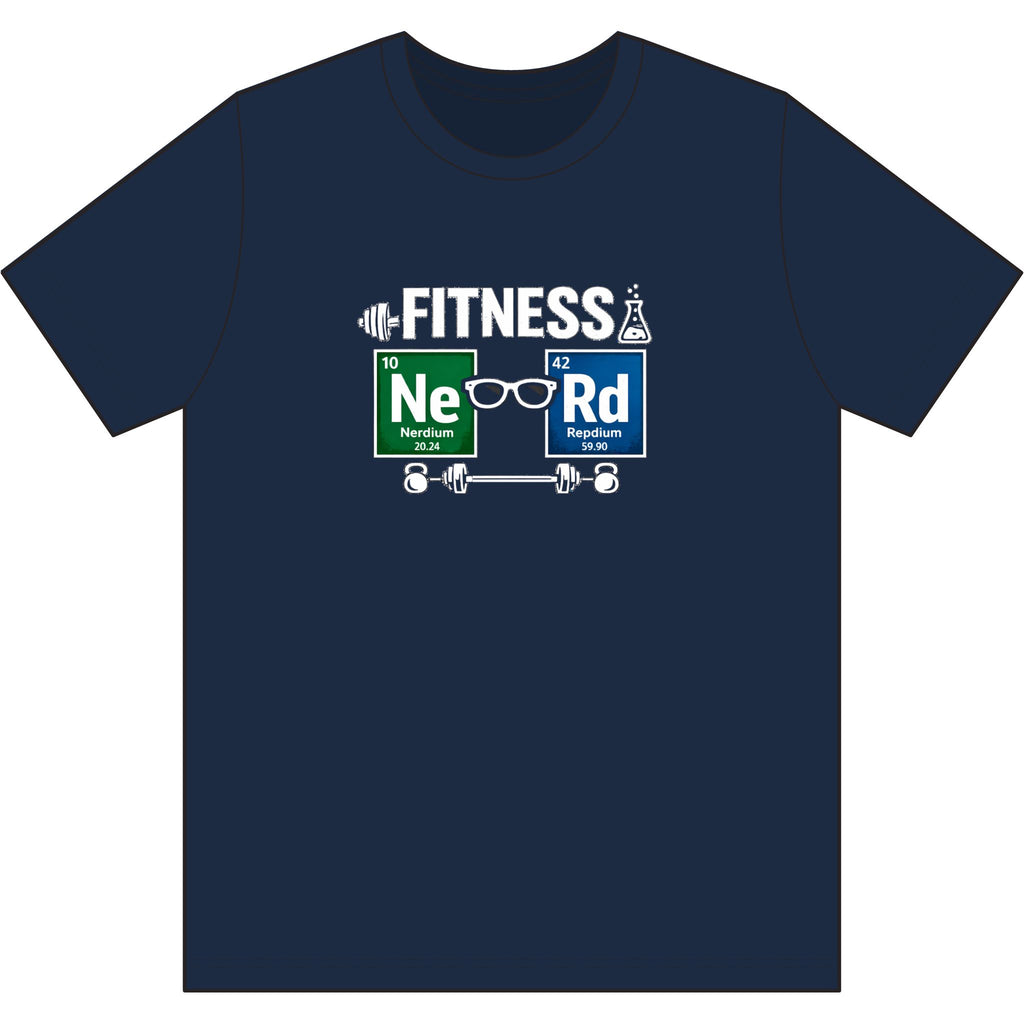 Fitness NeRd Moisture-Wicking Tee - Mutantur Labs LLC