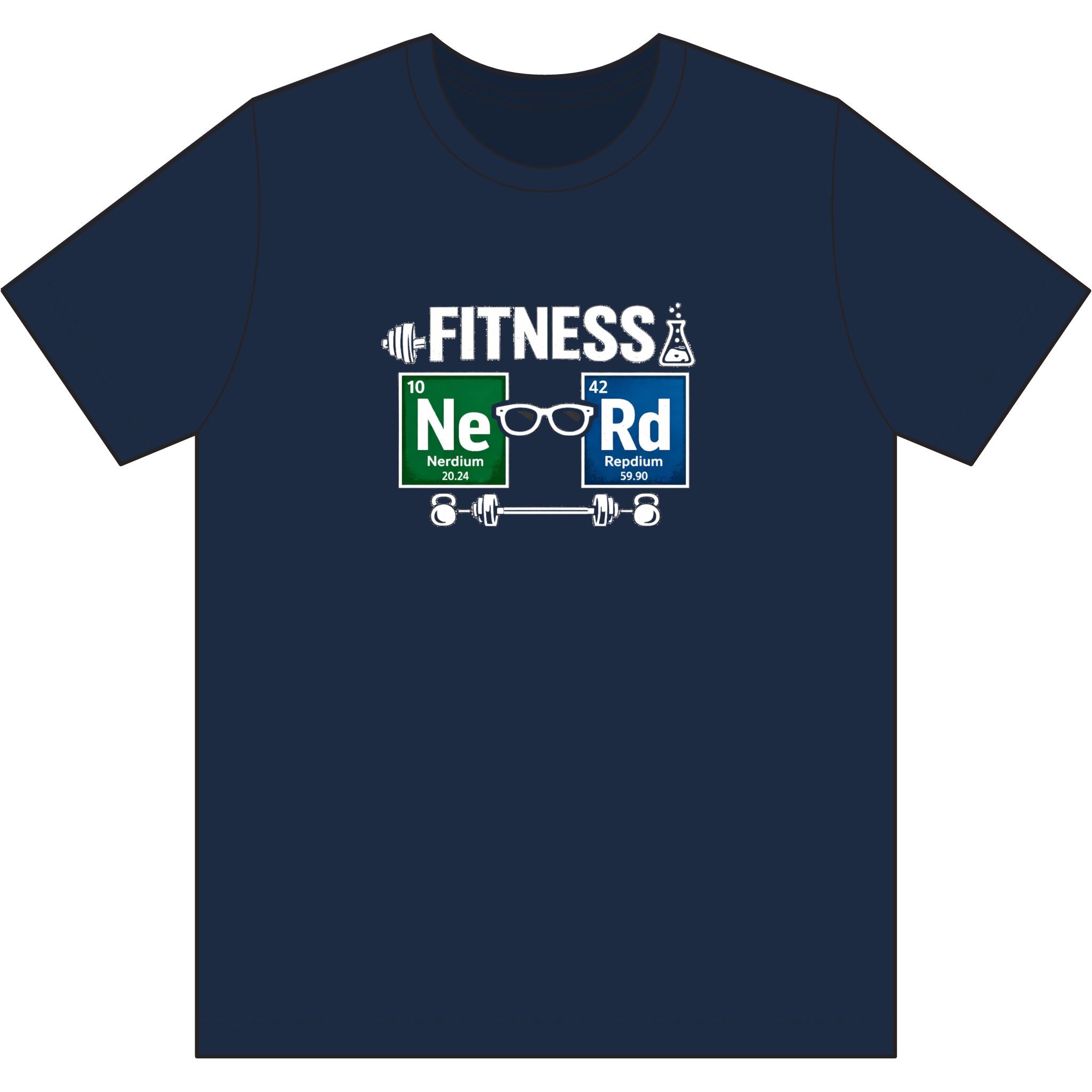 Fitness NeRd Moisture-Wicking Tee - Mutantur Labs LLC