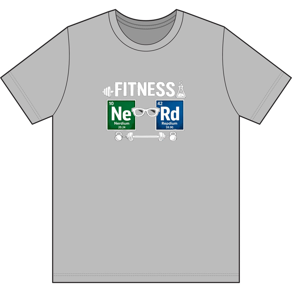 Fitness NeRd Moisture-Wicking Tee - Mutantur Labs LLC