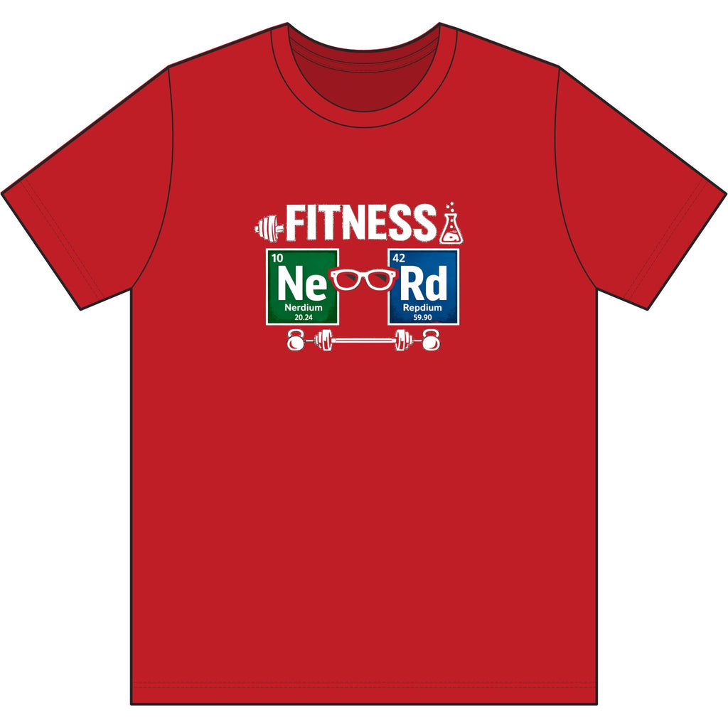 Fitness NeRd Moisture-Wicking Tee - Mutantur Labs LLC