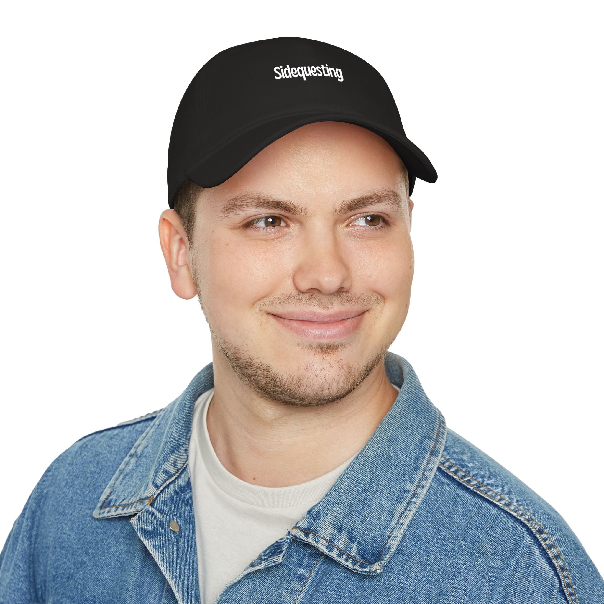 Sidequesting Baseball Cap — Low Profile Dad Hat for Gamers - Mutantur Labs LLC
