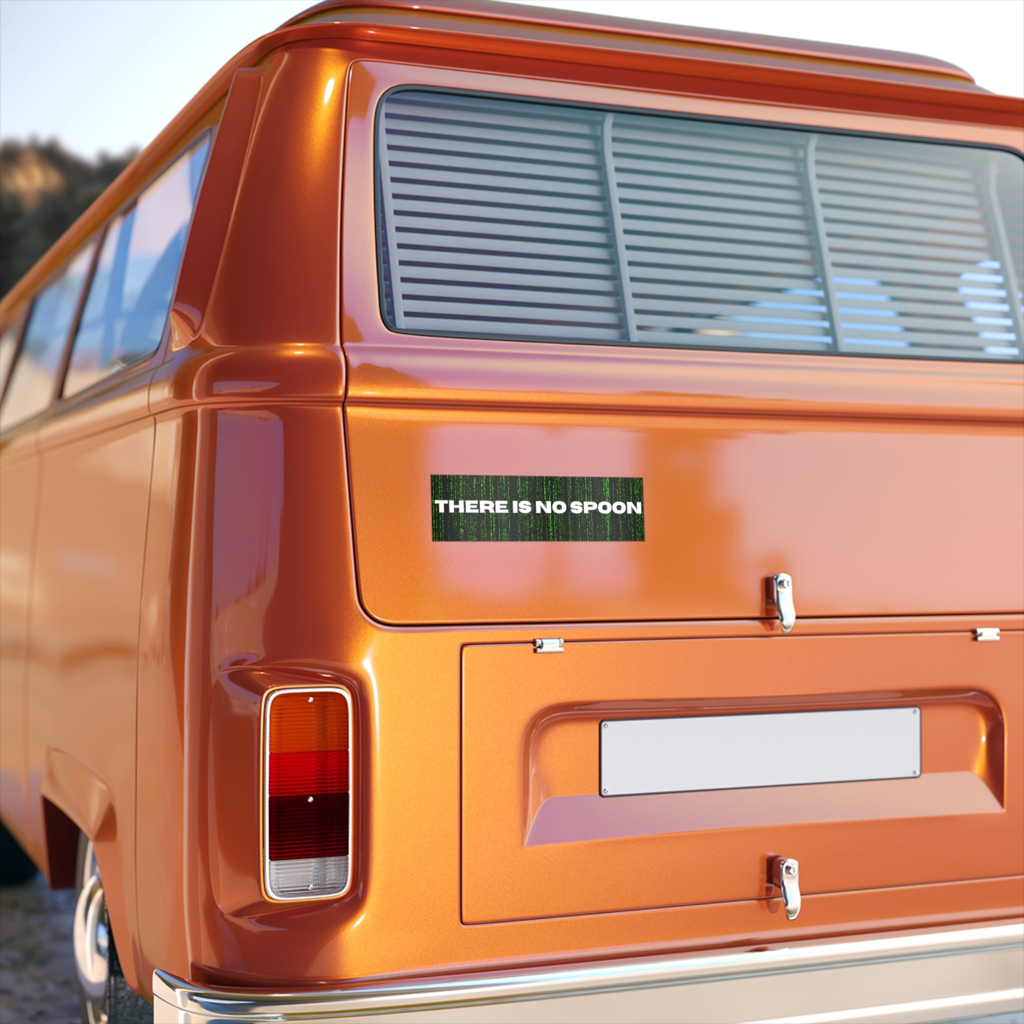 Matrix Inspired Bumper Stickers — Geeky Car Decals for Road Trips and Weird Timelines - Mutantur Labs LLC