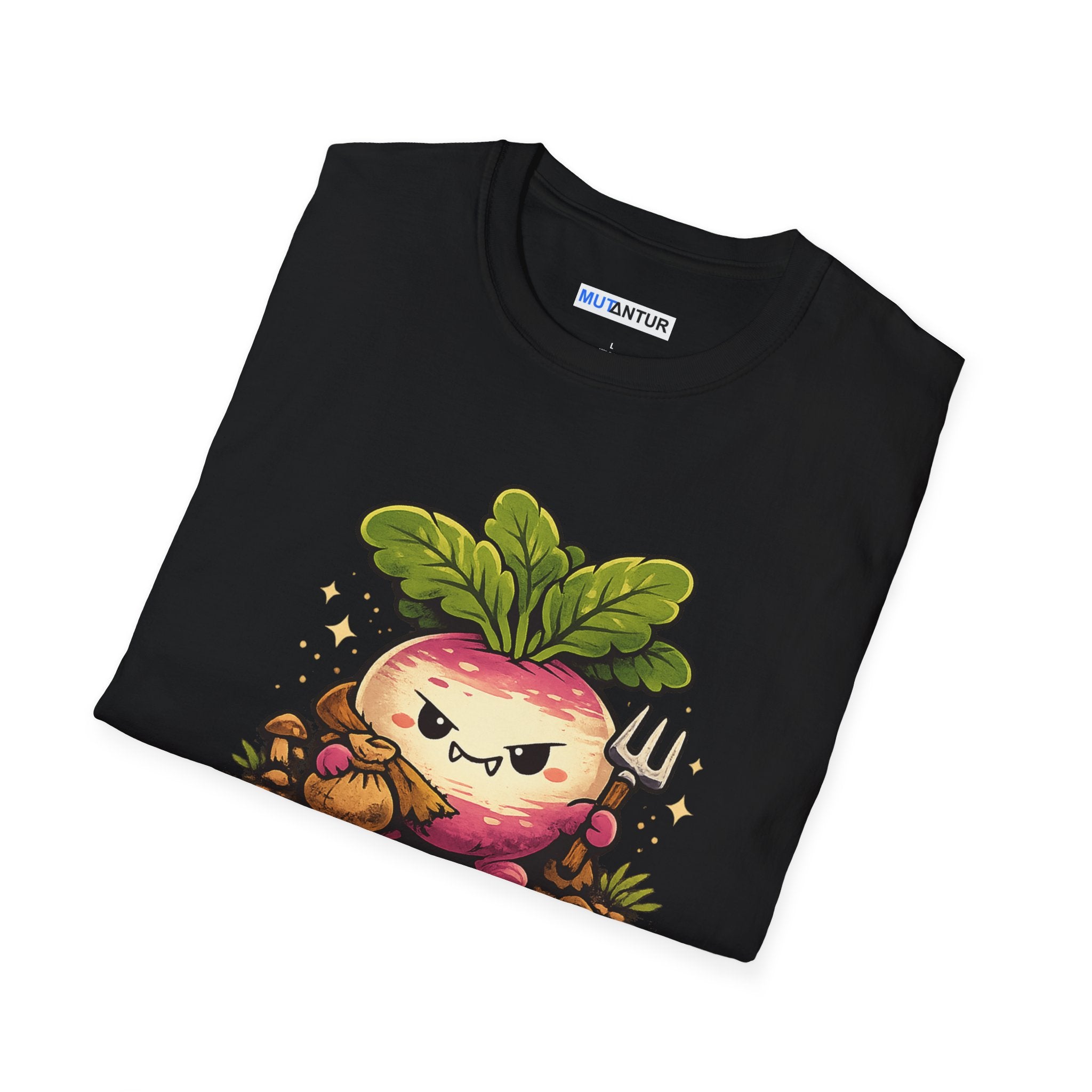 Cute Grumpy Turnip T-Shirt | Farm Goblin Gardening Tee | Funny Cottagecore Plant Lover Shirt - Mutantur Labs LLC