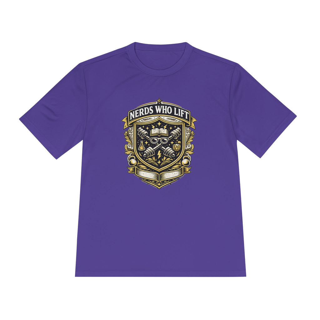Nerds Who Lift Unisex Moisture Wicking Tee - Mutantur Labs LLC