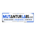 Mutantur Labs Find What's Different Wear What Matters bumper sticker, front view