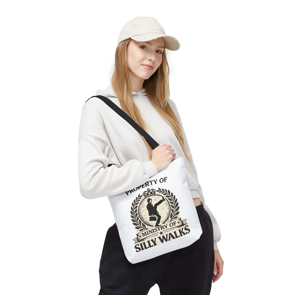 Ministry of Silly Walks Eco Friendly tote bag - Mutantur Labs LLC