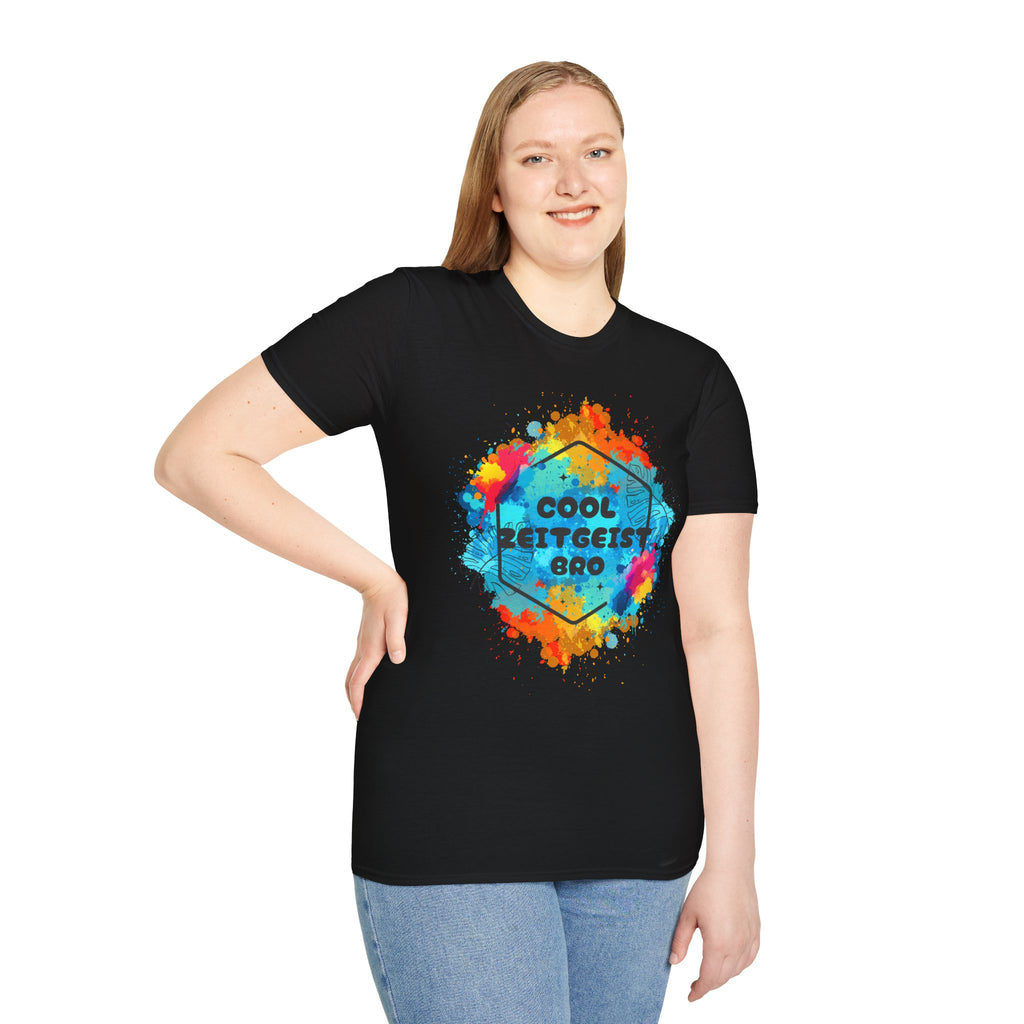 Cool Zeitgeist Bro Shirt Funny Colorful Graphic Tee for Word Nerds - Mutantur Labs LLC