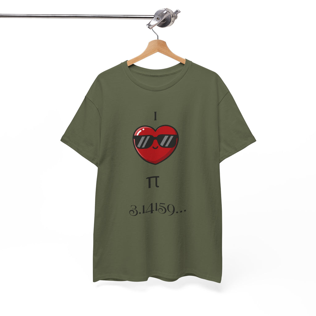 Pi Love T-Shirt — I π 3.14159... Math lover shirt - Mutantur Labs LLC