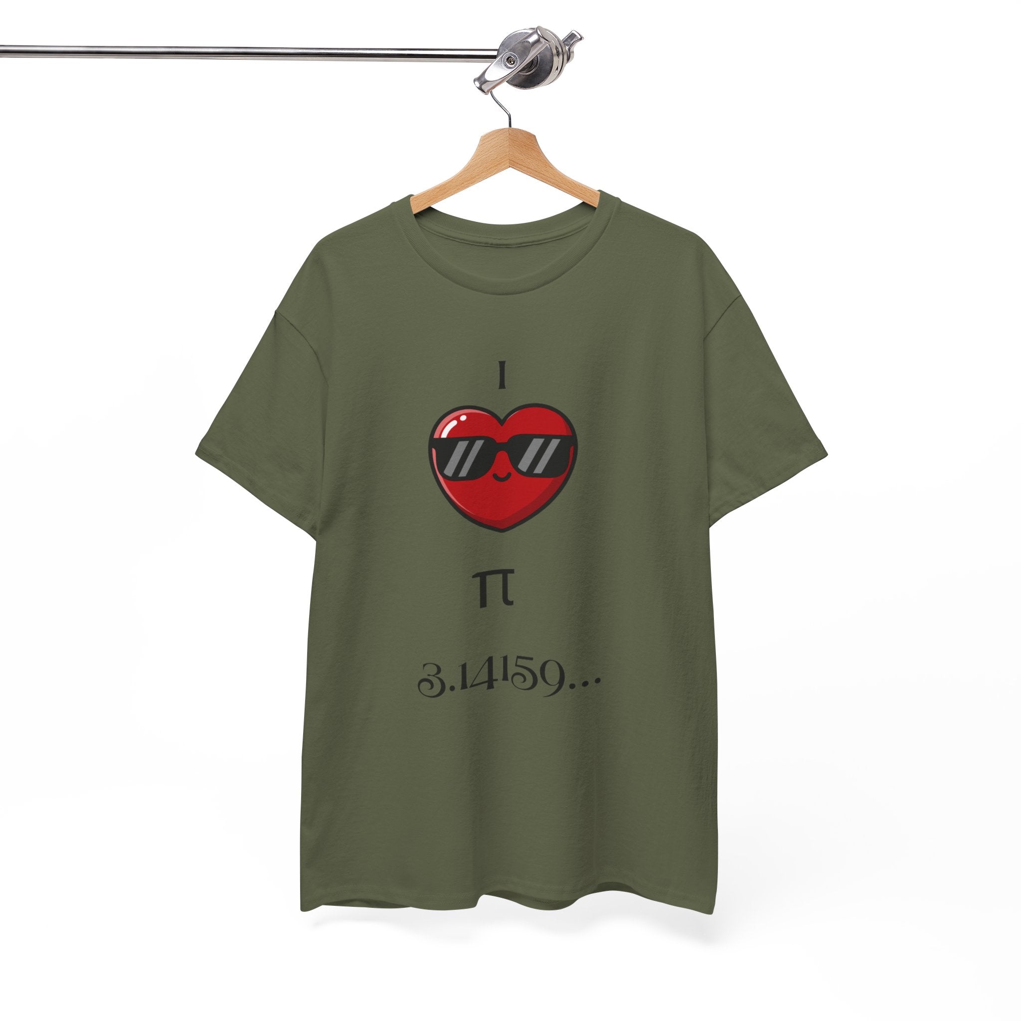 Pi Love T-Shirt — I π 3.14159... Math lover shirt - Mutantur Labs LLC