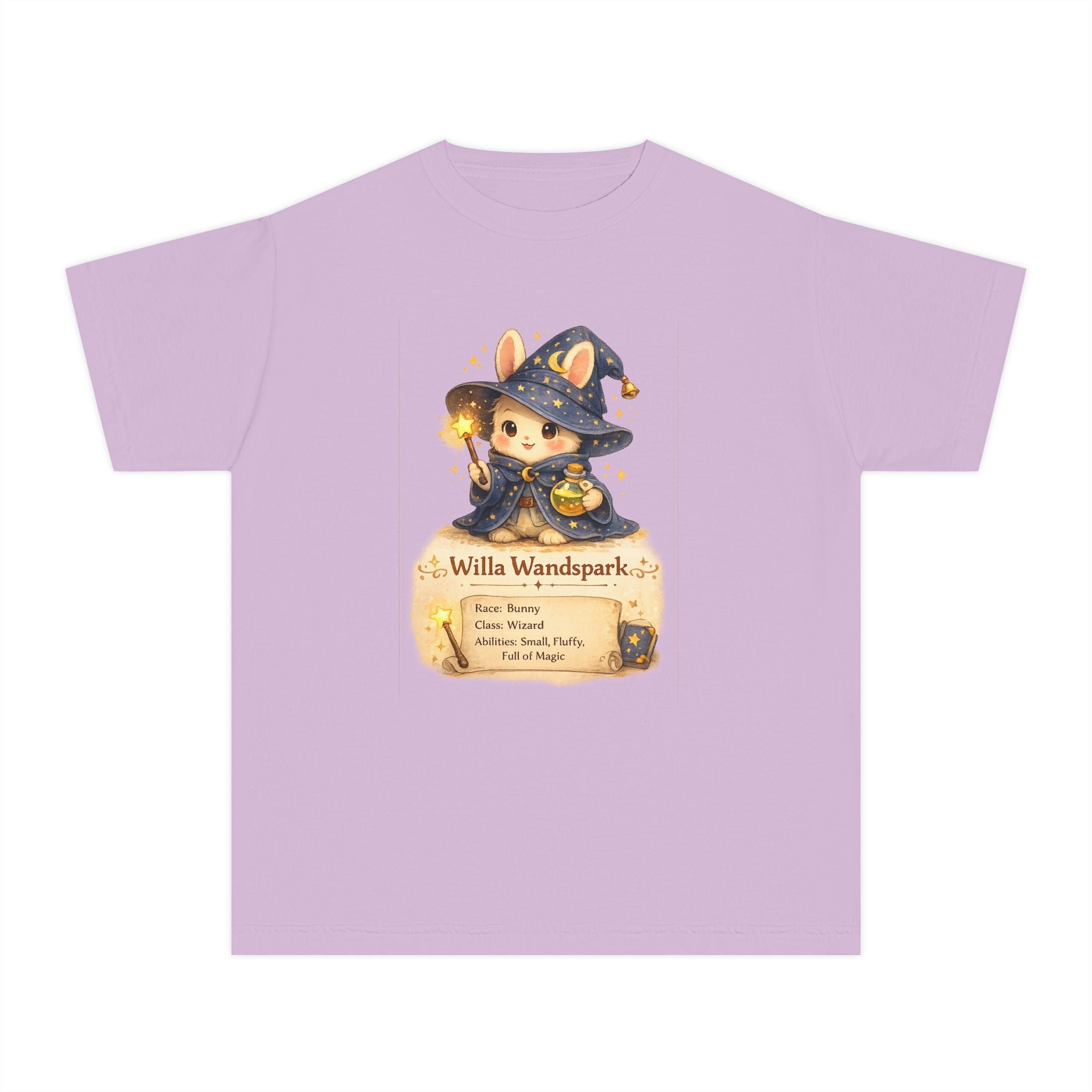 Willa Wandspark Kids Bunny Wizard Character T shirt