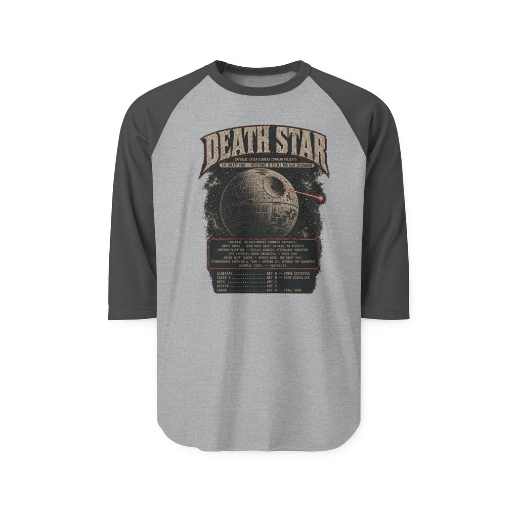 Death Star Galaxy Tour T-Shirt — Vintage Imperial Concert Graphic Tee