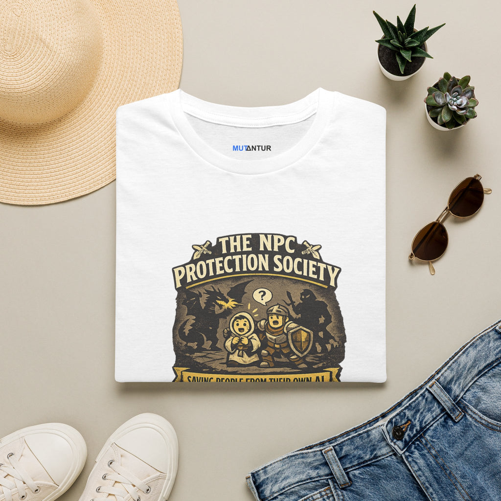The NPC Protection Society Vintage Gaming Tee