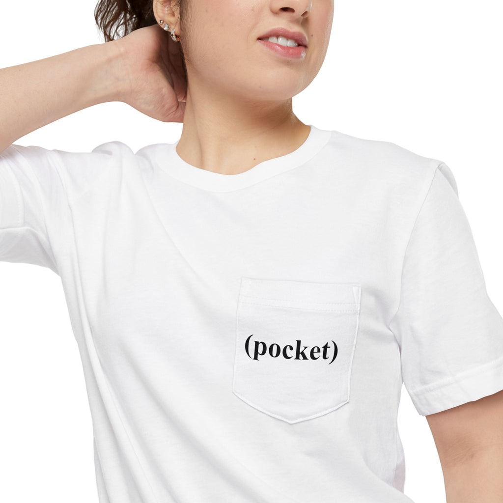Pocket (pocket) T-Shirt | Minimalist funny Dad Pocket Shirt - Mutantur Labs LLC