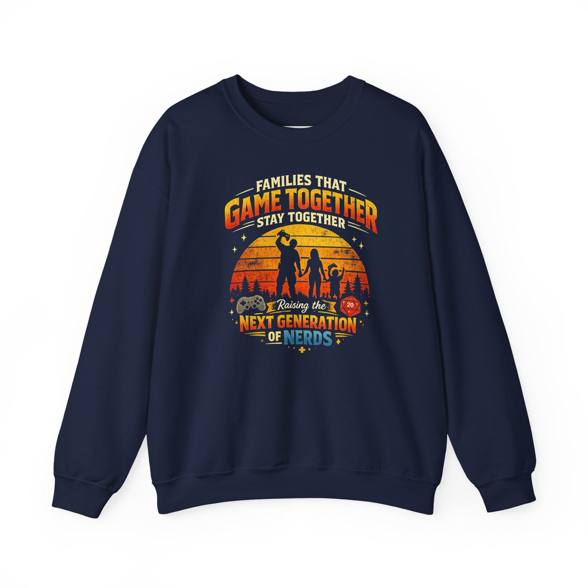 Families That Game Together Stay Together Sweatshirt - Mutantur Labs LLC