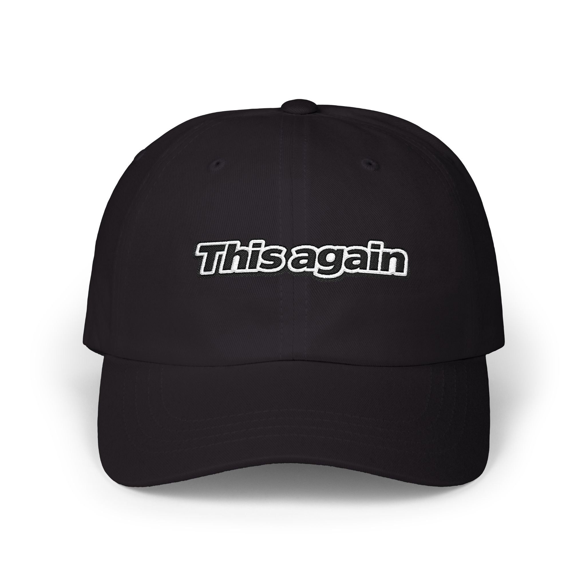 This Again Embroidered Cap — Classic Adjustable Dad Hat - Mutantur Labs LLC