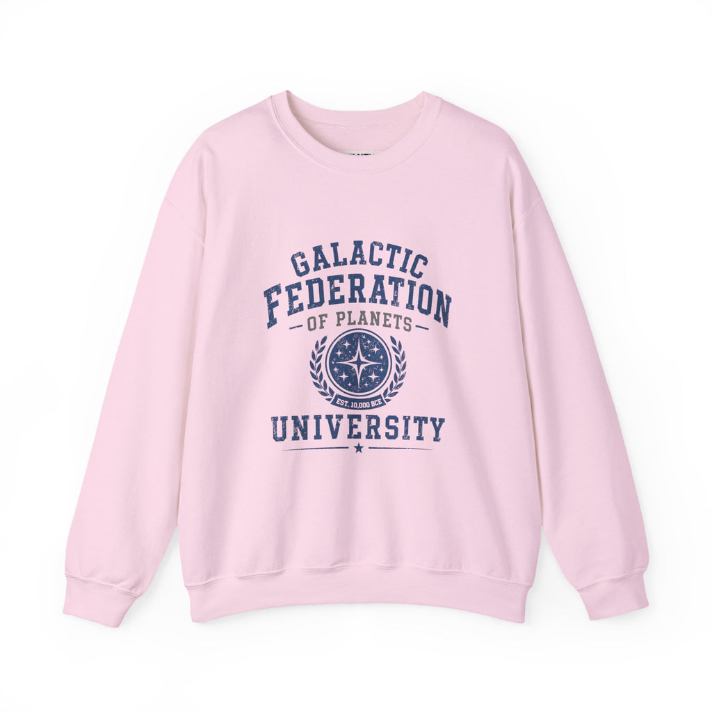 Galactic Federation University Crewneck Sweatshirt - Mutantur Labs LLC