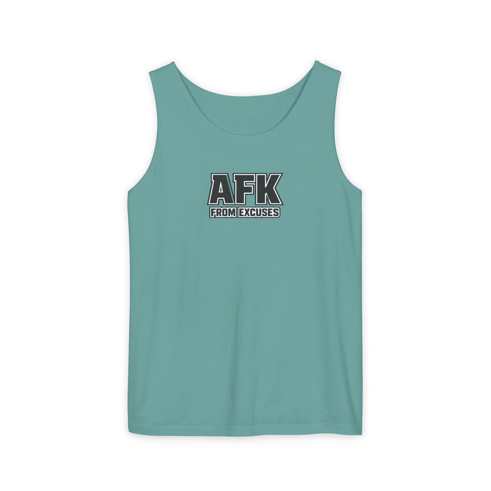 AFK From Excuses Tank Top — Funny Gamer Workout Comfort Colors Tank