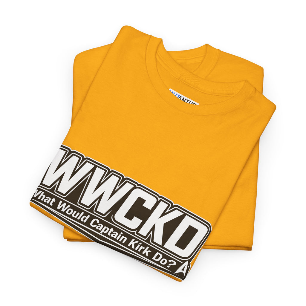 WWCKD T-Shirt | What Would Captain Kirk Do Sci-Fi Tee - Mutantur Labs LLC