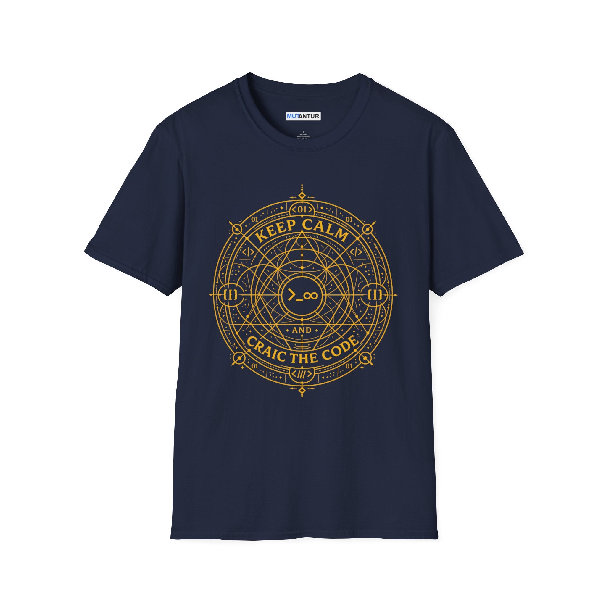 Keep Calm and Craic the Code Graphic Tee - Mutantur Labs LLC