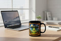 UFO Cow Abduction Mug | Funny Alien Cow Coffee Cup - Mutantur Labs LLC